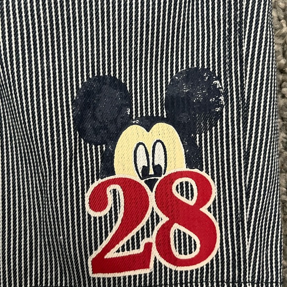 Vintage Authentic Disney Mickey Mouse Pinstripe Shorts - Picture 5 of 5